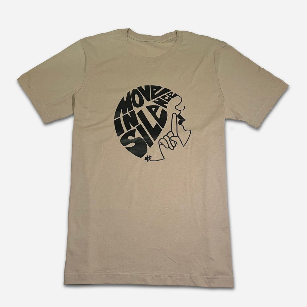 Move in Silence Tee (Tan)