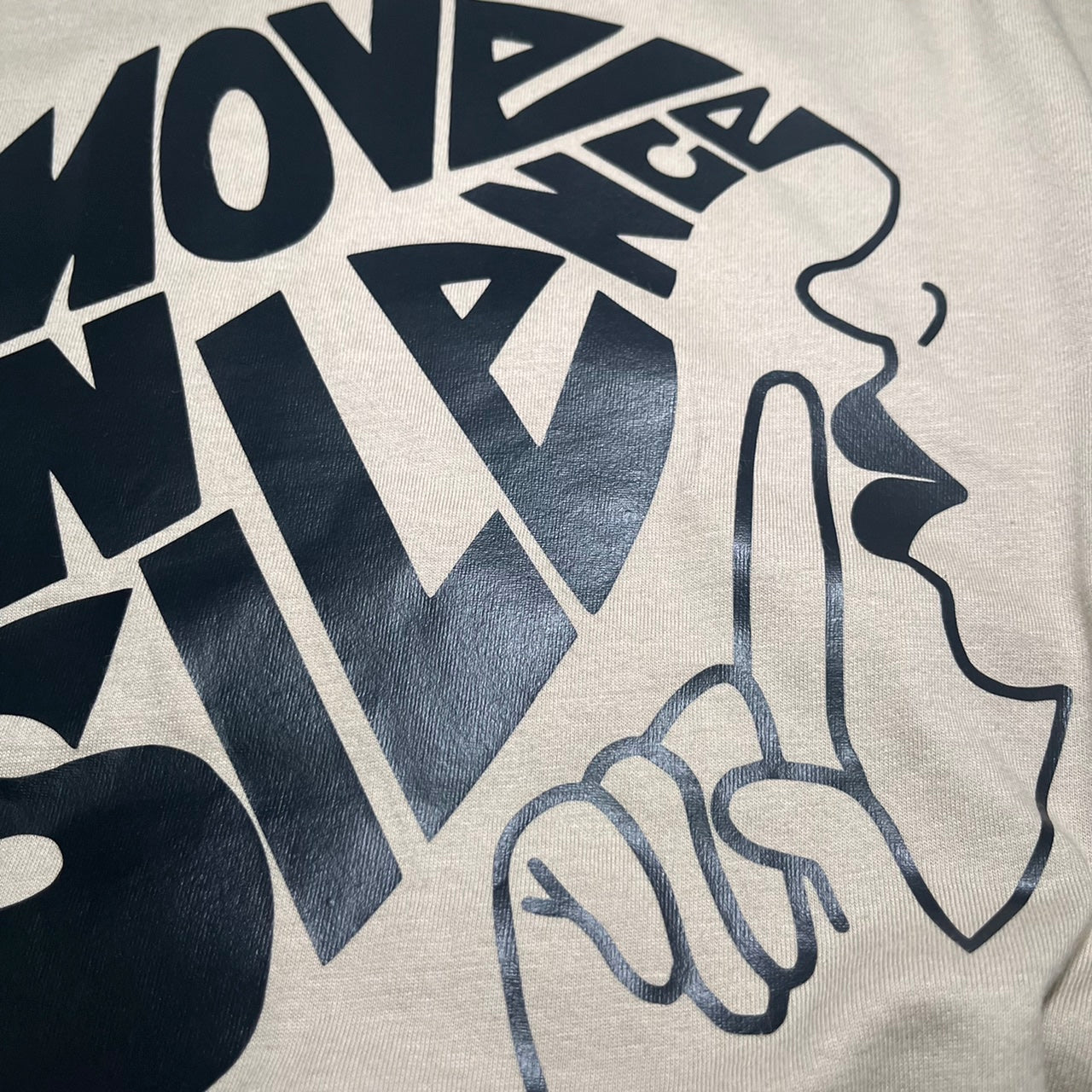 Move in Silence Tee (Tan)