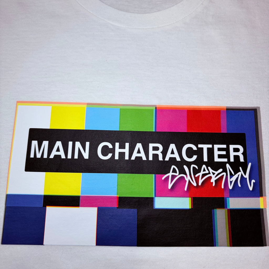 Main Character Energy Tee (White)